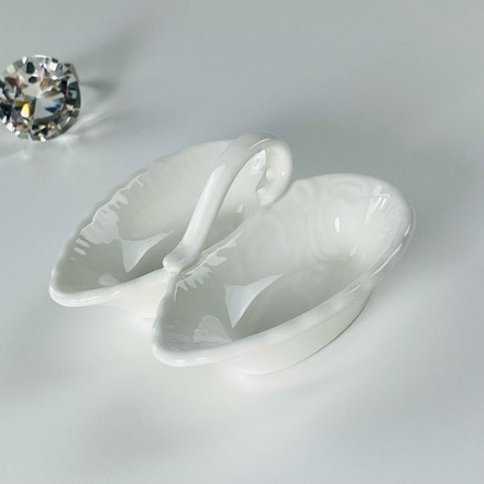 Lenardi 305-143 Менажница 10см АВРОРА в под.уп.(х48)Фарфор