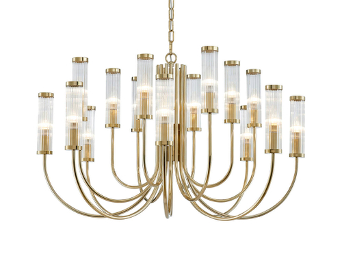 Подвесная люстра Newport MADONNA 4558+4+4/C gold, М0069317