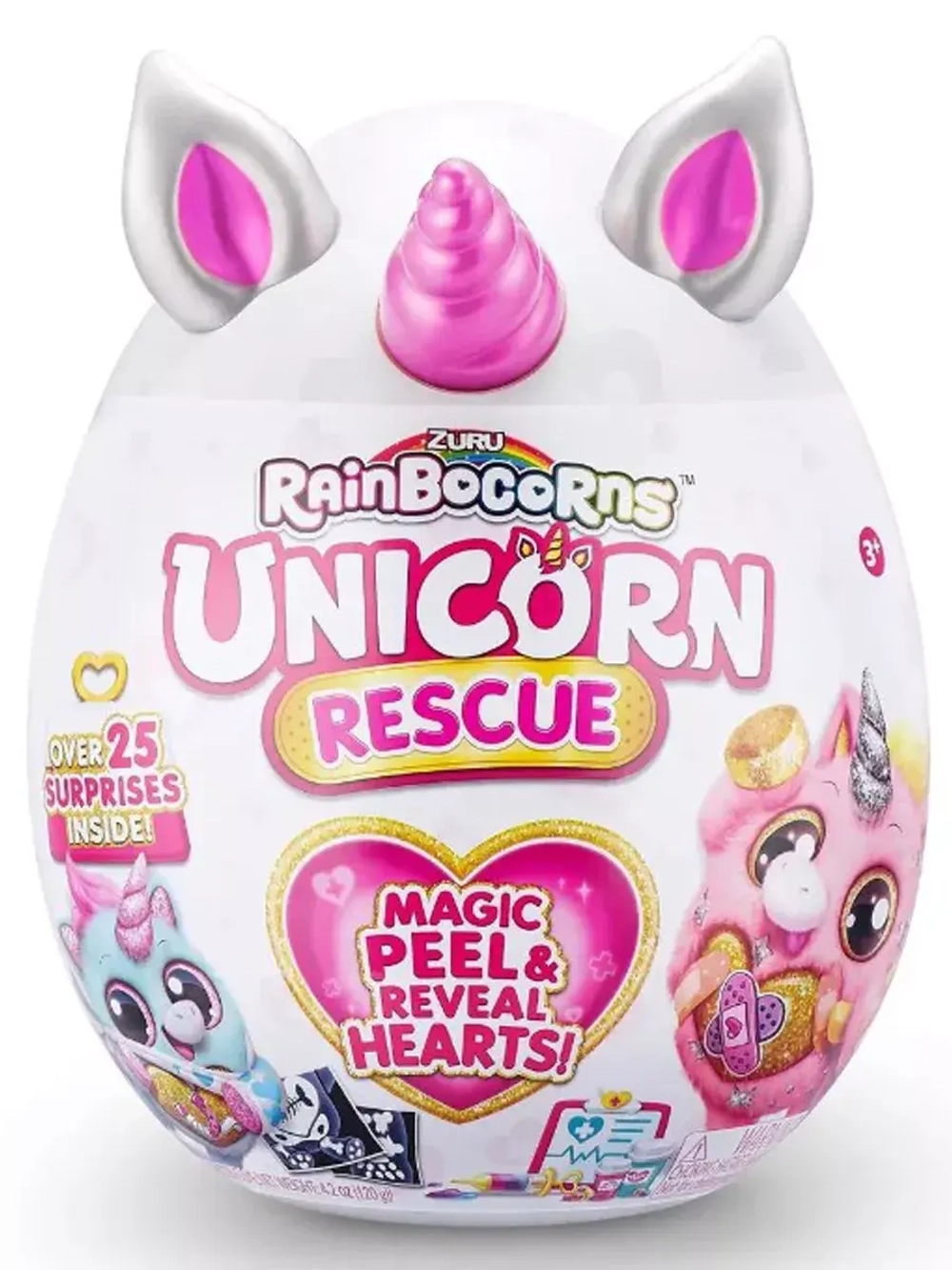 Мягкая игрушка сюрприз яйцо Rainbocorns Unicorn Rescue