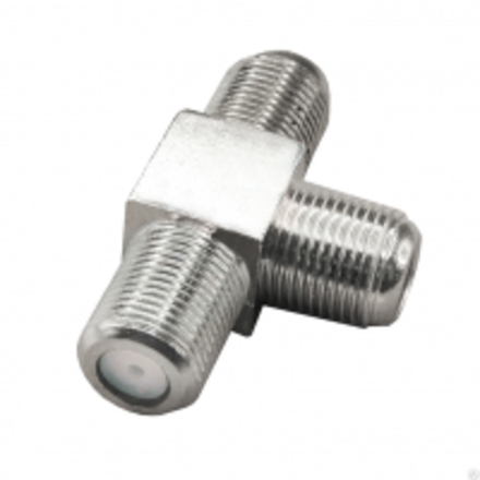 Переходник соединитель x3 гнезда F (F-тройник) PROCONNECT.