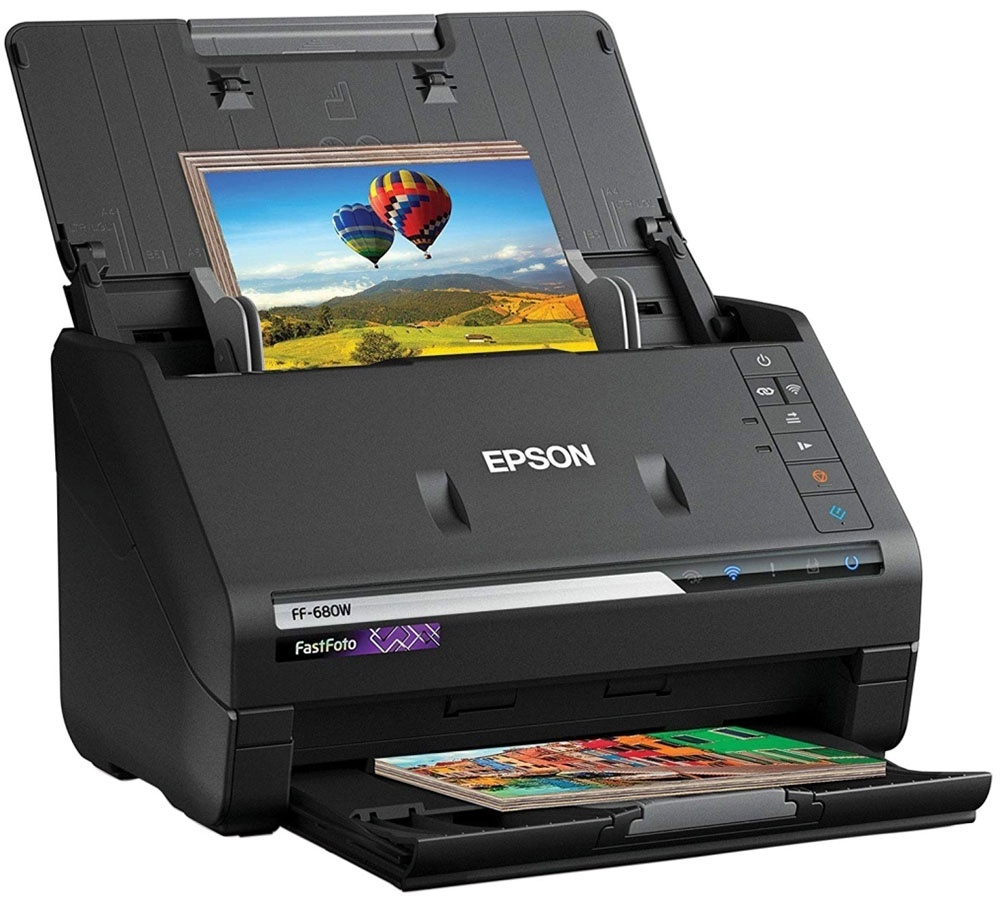 Сканер Epson FastFoto FF-680W B11B237401 черный