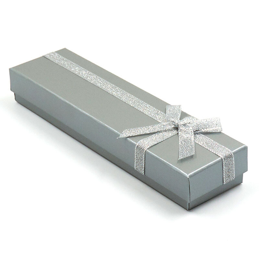 Ювелирная коробочка с бантиком «Конфетти» под цепочку