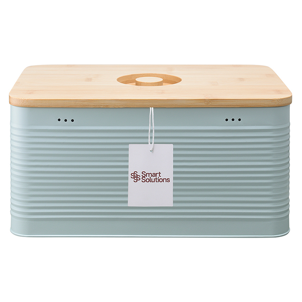Хлебница 33х21х16см Smart Solutions Irmel голубая