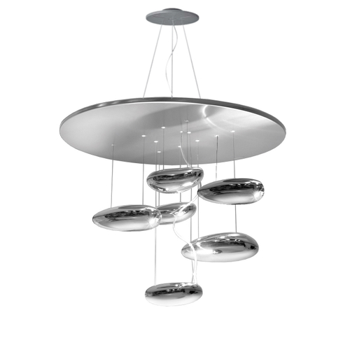 Подвесной дизайнерский светильник  Mercury by Artemide (6 плафонов)