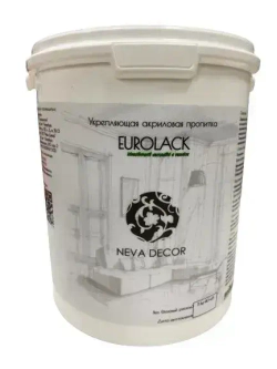 Защитная акриловая пропитка-лак для микроцемента и декоративной штукатурки Eurolack, 1кг