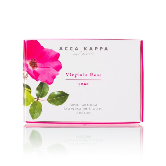 Мыло туалетное твердое Acca Kappa, Viriginia Rose, 150гр