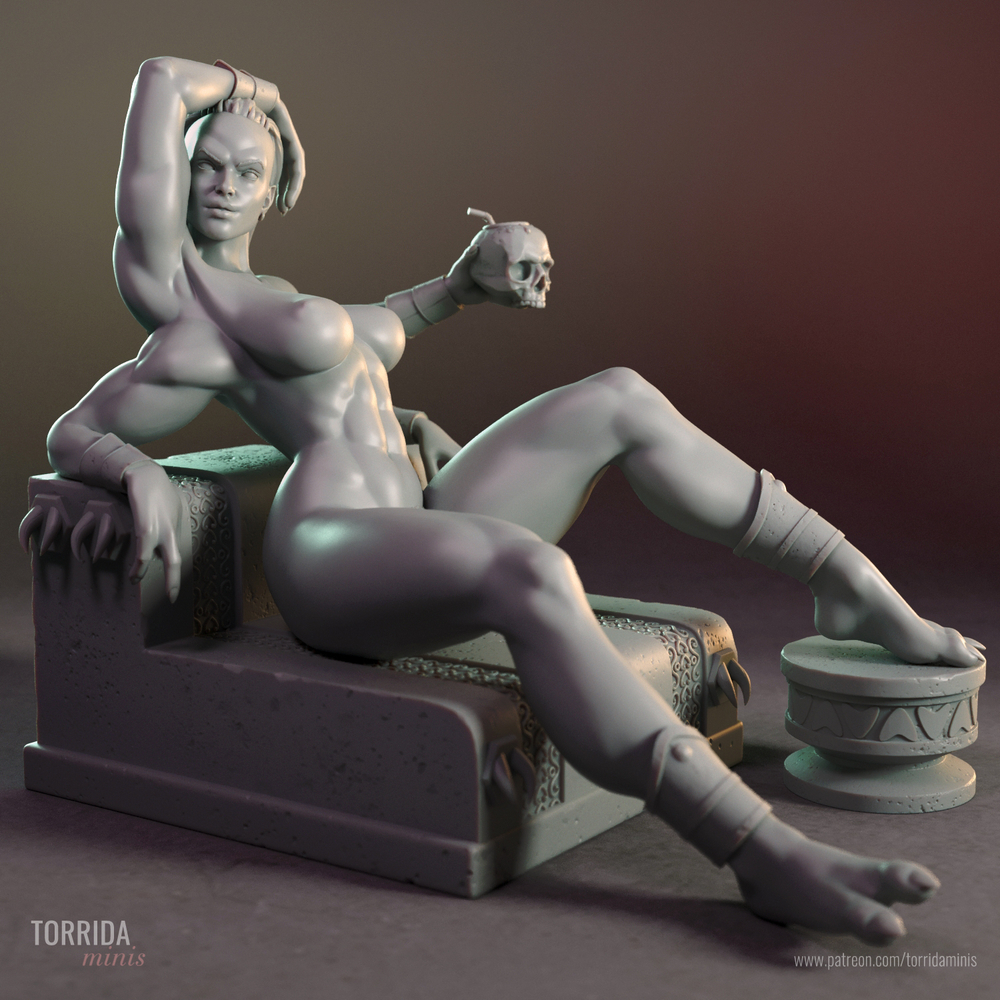 Фигурка Шива Мортал комбат Sheeva Mortal Kombat mk nsfw