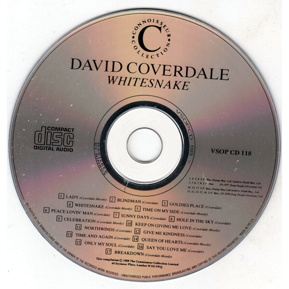 David Coverdale / Whitesnake, Northwinds (CD)