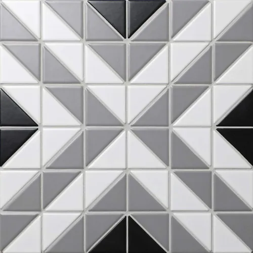 Керамическая мозаика Albion Cube Grey