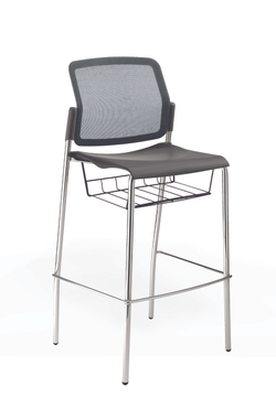 Movie стул барный со спинкой-сеткой