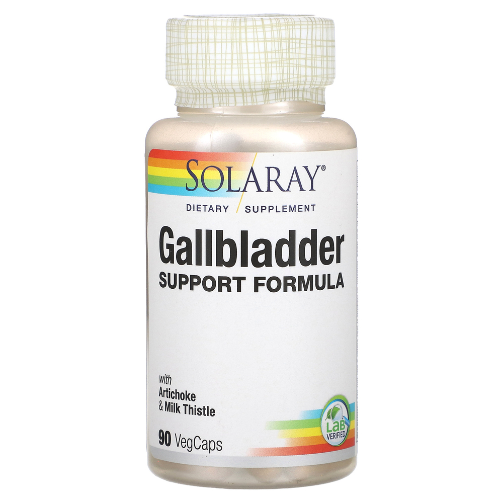 Solaray, Gallstonex, специальная формула с артишоком, 90 вегетарианских капсул