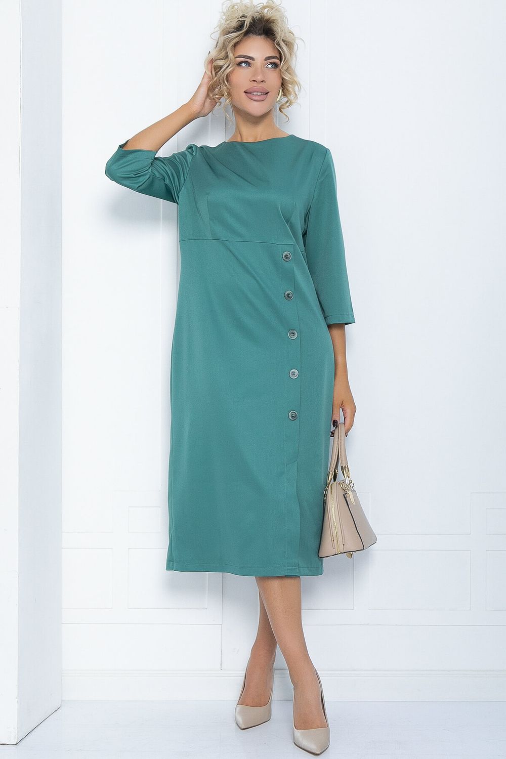 Платье Мэгги (зеленое) П12134 LT Collection