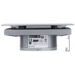 Вытяжной тонкий вентилятор для ванн ММ-Р 01 пластик овал 90 м³/час с обратным клапаном хром