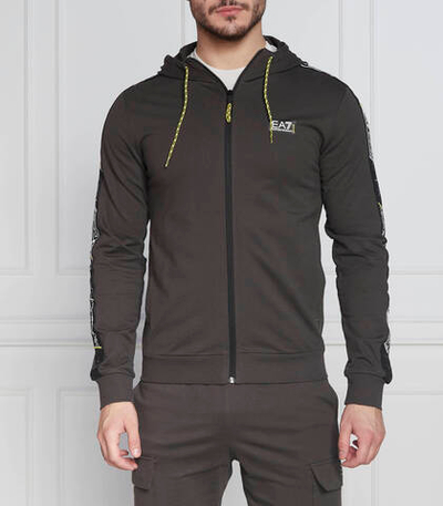 Худи EA7 - графитовый(3RPM09 PJ05Z)