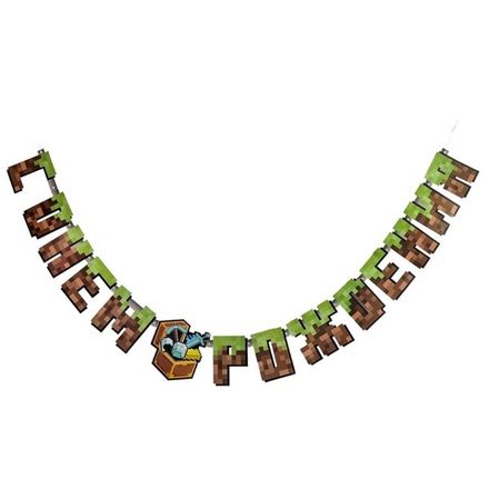 Гирлянда С ДР "Пиксели" 210 см