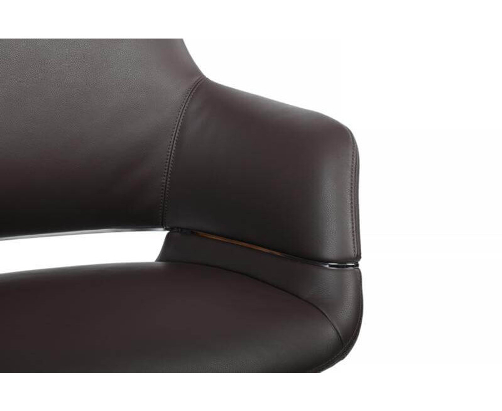 Кресло руководителя Riva Design Fabio A2518 натуральная кожа, Светло-серый