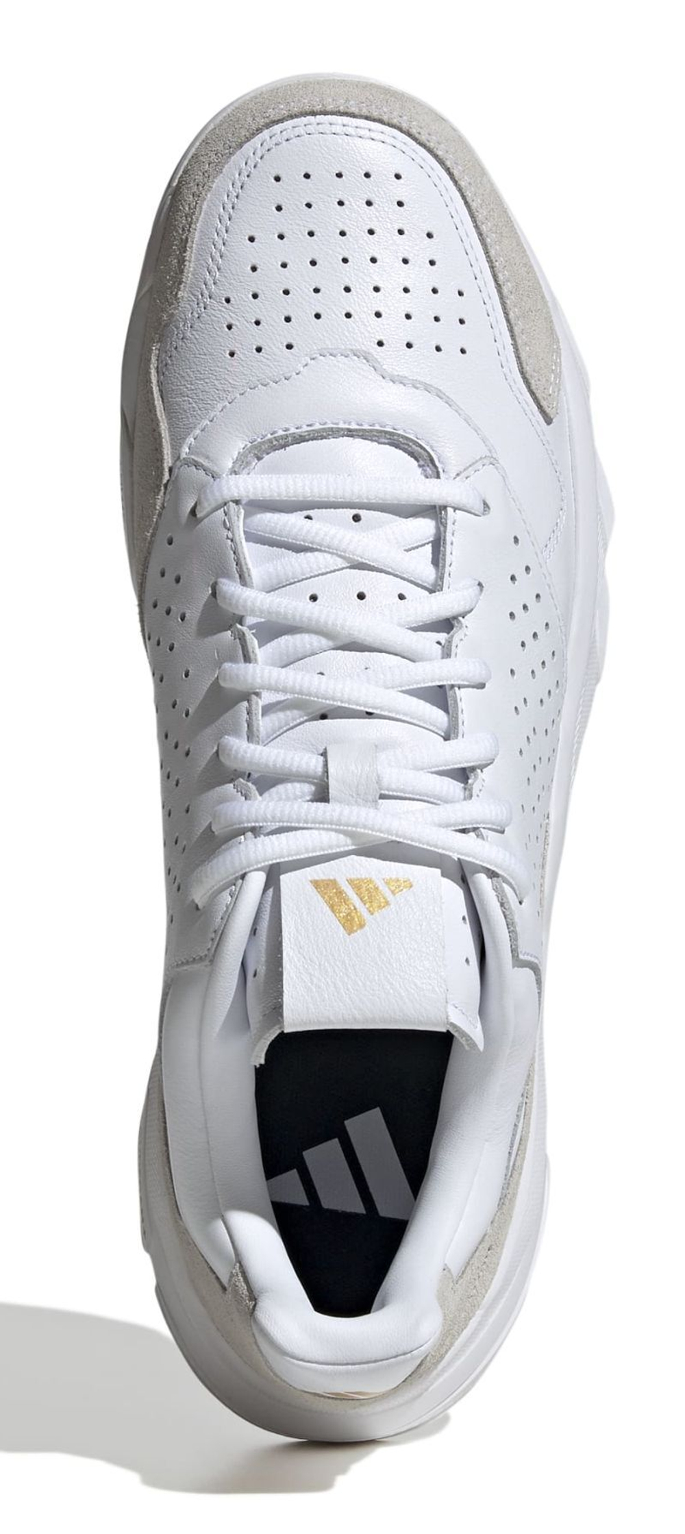 Теннисные кроссовки Adidas CourtJam Control 3 Premium - cloud white/cloud white