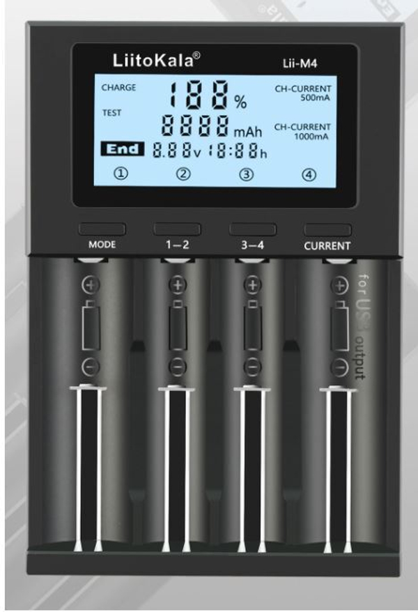 Зарядное устройство LiitoKala Lii-M4