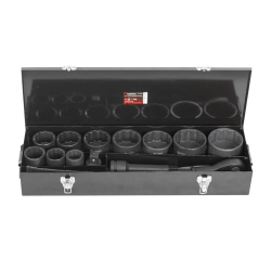 Набор инструментов ударных 15пр., 1''(12гр.) Forsage F-8141-9MPB