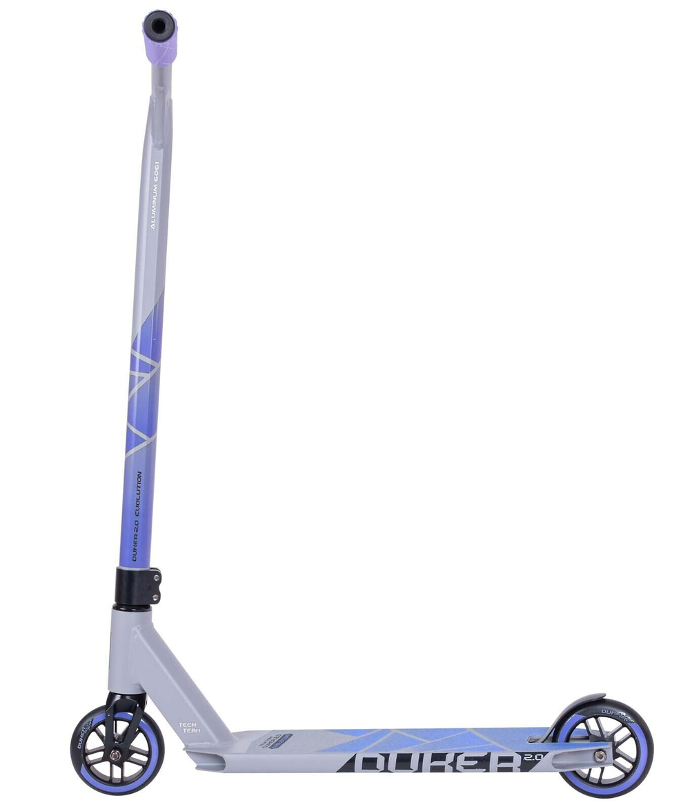 Трюковой самокат Tech Team Duker 2.0 grey/purple 2024