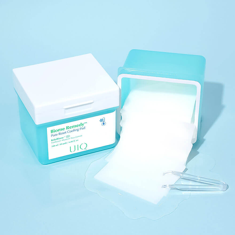 Охлаждающие пэды UIQ Biome Remedy Pore Reset Cooling Pad 80 шт