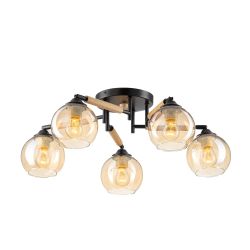 Citilux TIKA CL133151 Люстра поворотная Чёрная