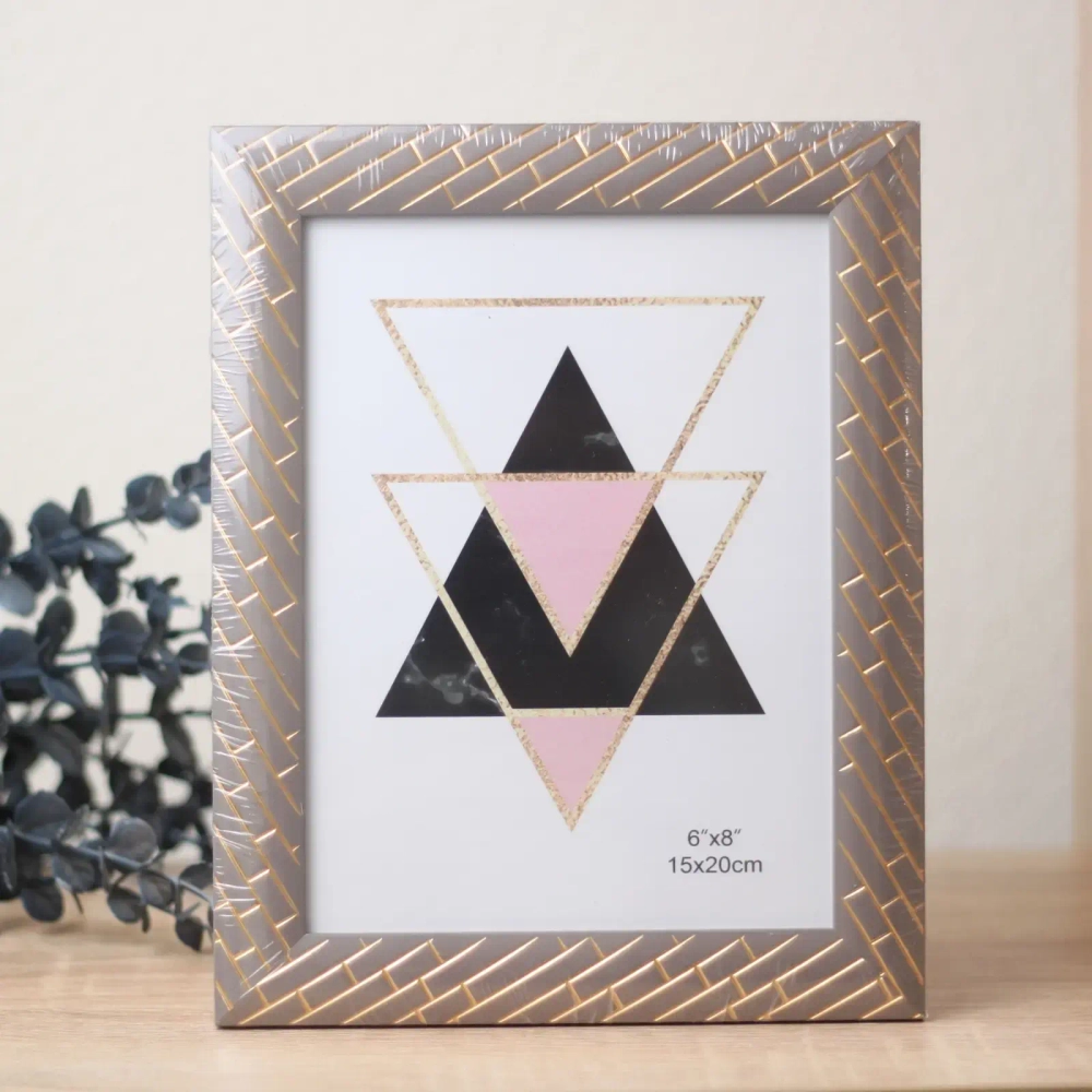 Фоторамка 15*20см «Флоренция» коричневый, пластик