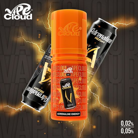 VAPE CLOUD LUX  0.05 % Adrenaline Energy - Энергетик Адреналин