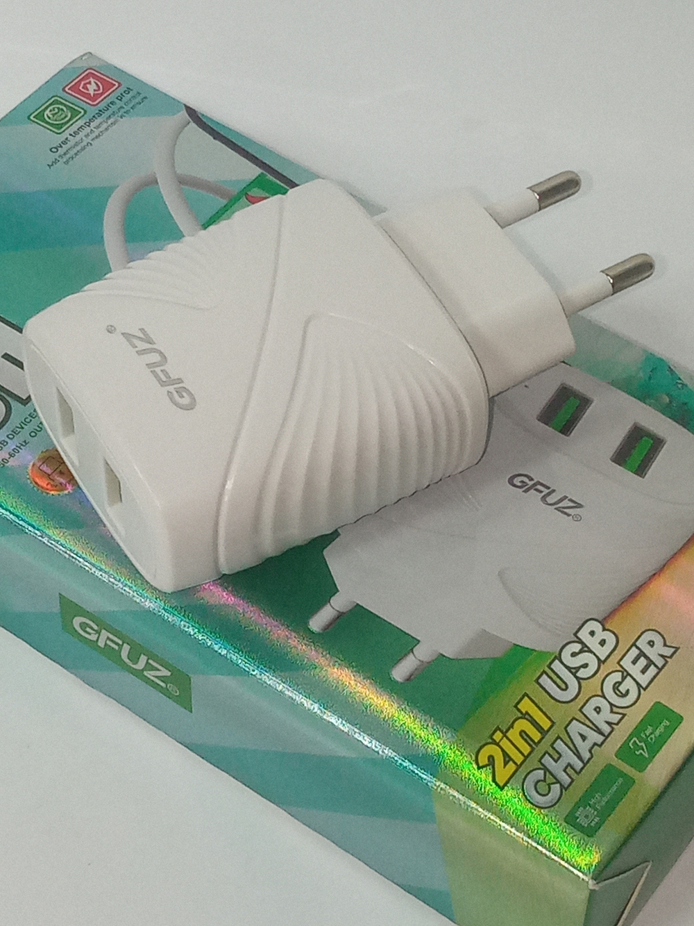 Зарядное уст-во USB +Type-C Gfuz CH-58UC (2USB/3A)