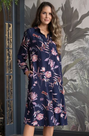 Халат Mia-Amore 5197 &quot;Night Garden&quot;