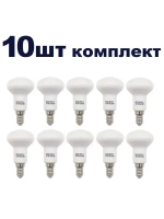 Светодиодная LED лампа R50 E14 7W нейтр 10шт