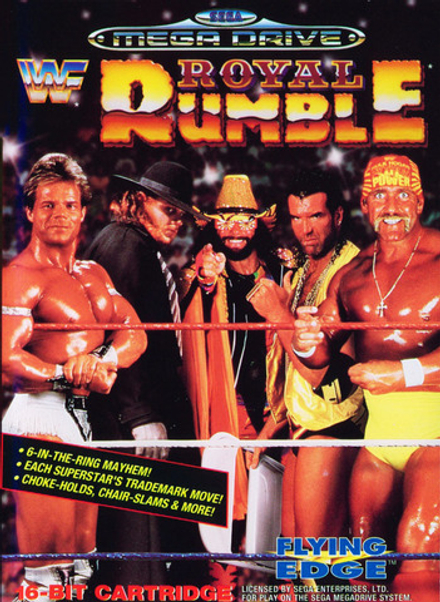 Картридж WWF Royal Rumble (Sega Mega Drive)