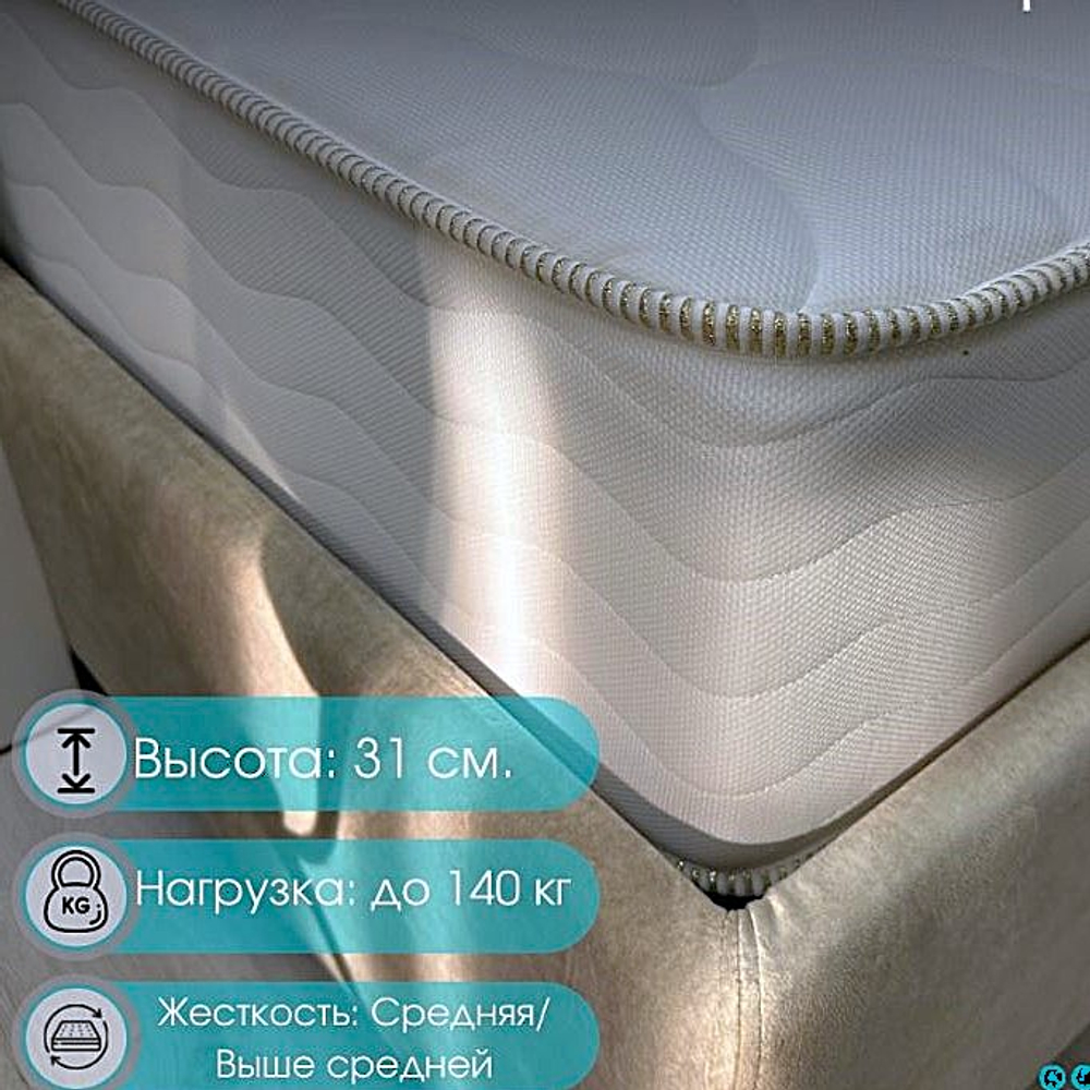 Матрас Askona Enchanted Dreams Sophia 90x200х31, средний/среднежесткий