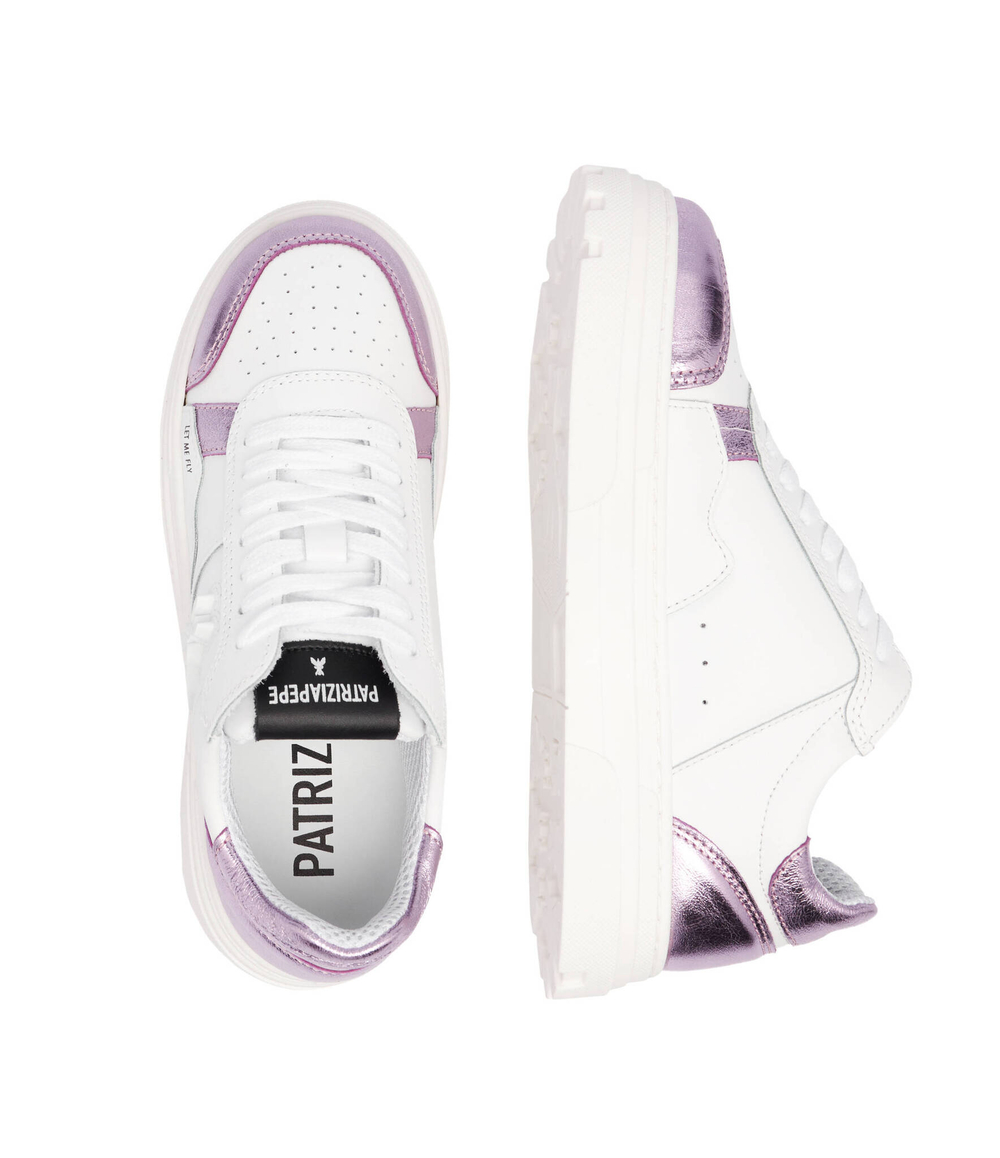 Кожаные кроссовки Patrizia Pepe - белый(2Z0008 L041)