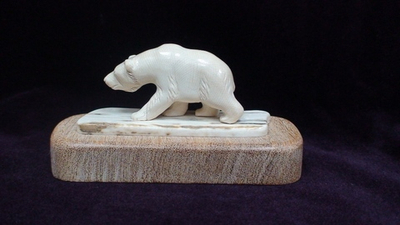 Белый медведь, миниатюра