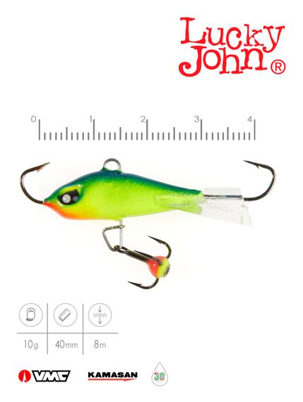 Балансир Lucky John BALTIC 4 с тр. 40мм/29 блистер