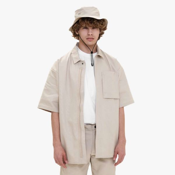 Рубашка Camp 24 бежевая - фото 2