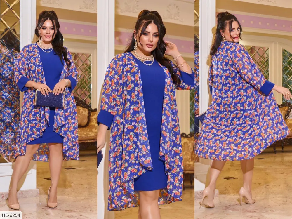 Платье HE-6254 Фабрика Моды