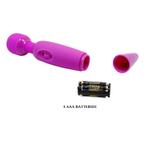 Лиловый вибромассажер Power Wand (Цвет: лиловый)