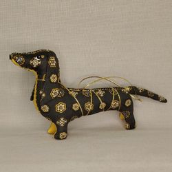 Ёлочная игрушка Такса