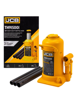 Домкрат бутылочный 15т JCB JCB-TH915001