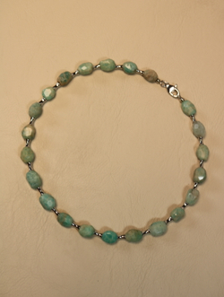 Чокер из амазонита «Мятный шторм»