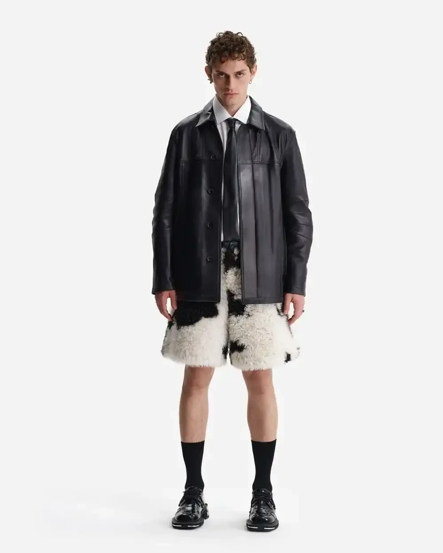 Бермуды из овчины Тиградо