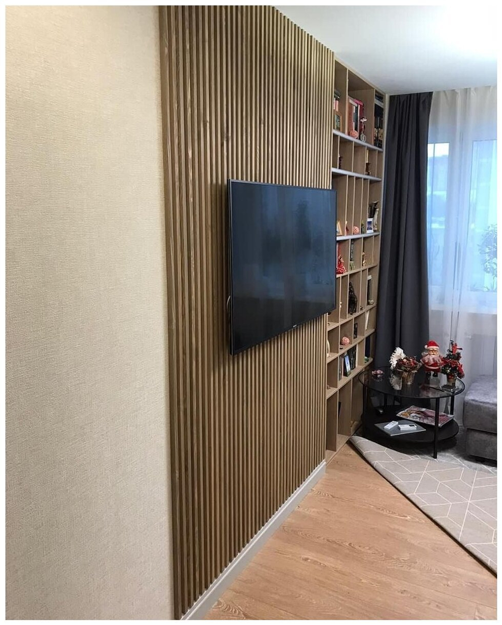 Брусок декоративный в зоне TV из Сосны 20х20мм