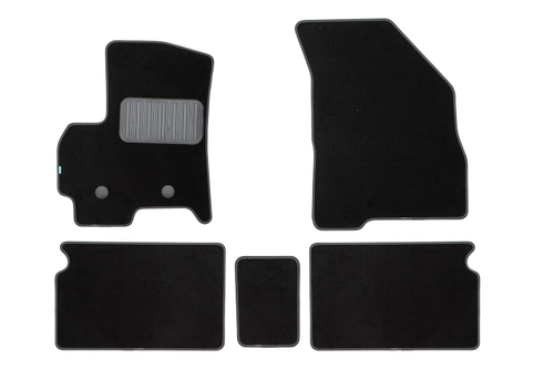 Коврики в салон , для EXEED LX, 2022-, кроссовер, 5 шт. (текстиль) арт.KLEVER0310600422110KH