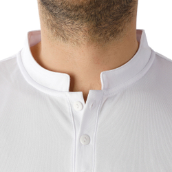 Мужское теннисное поло Babolat Play Polo Men - White, Grey