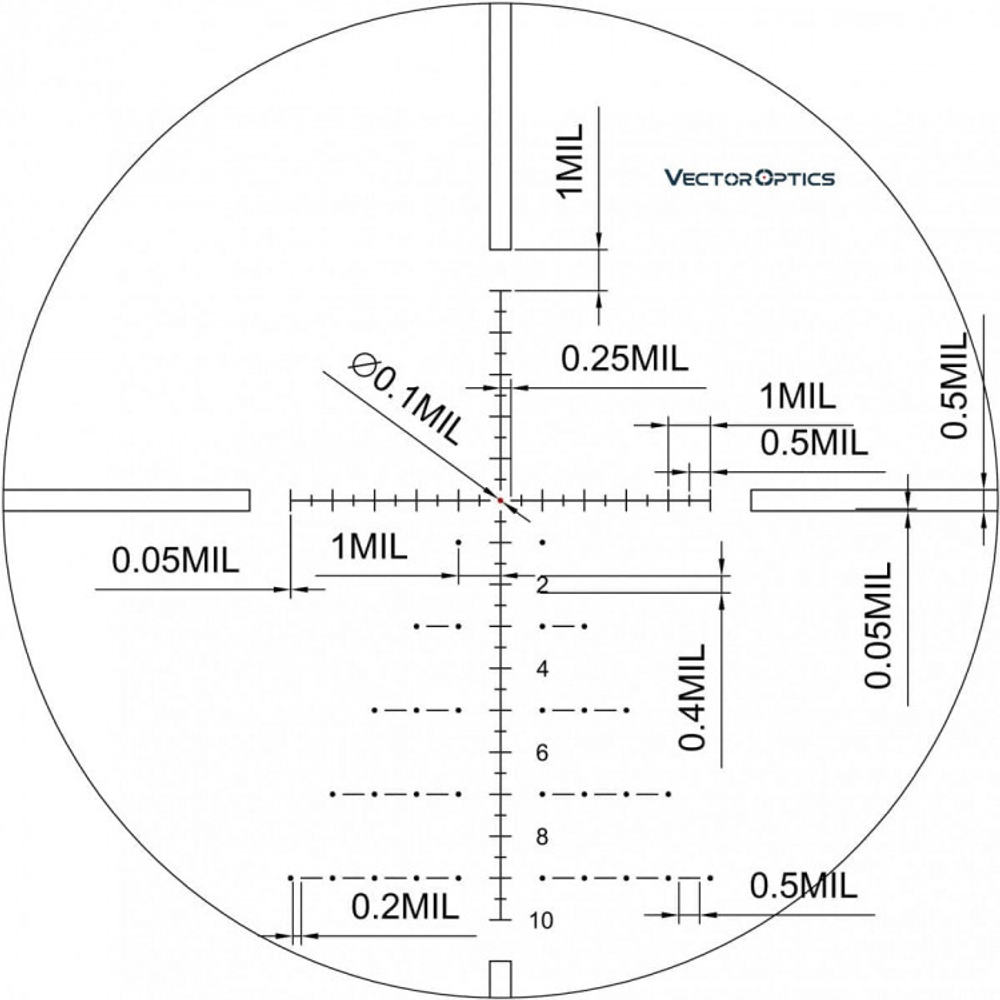 Прицел Vector Optics Paragon 5-25x56 GENII SFP