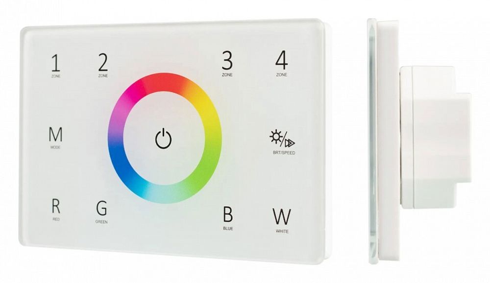 Панель-регулятора цвета RGBW  сенсорный встраиваемый Arlight SMART 28404