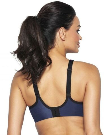 Бюстгальтер plus size Dina для занятий спортом и активного отдыха (Размер: 90G) (Цвет: темно-синий)