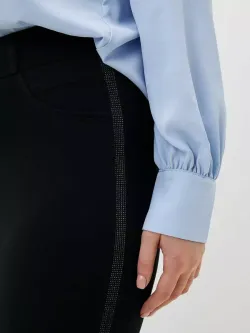 Брюки  трикотажные классические